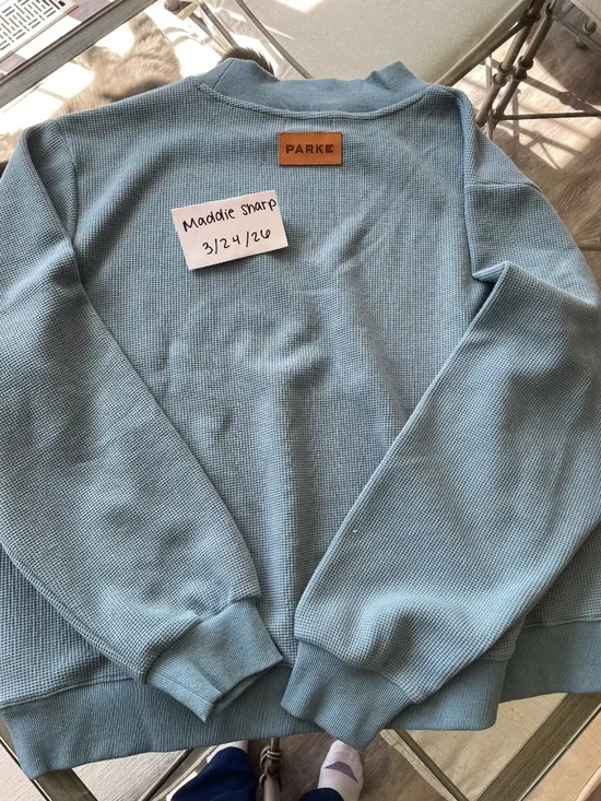 Parke waffle mockneck - Picture 3 of 3